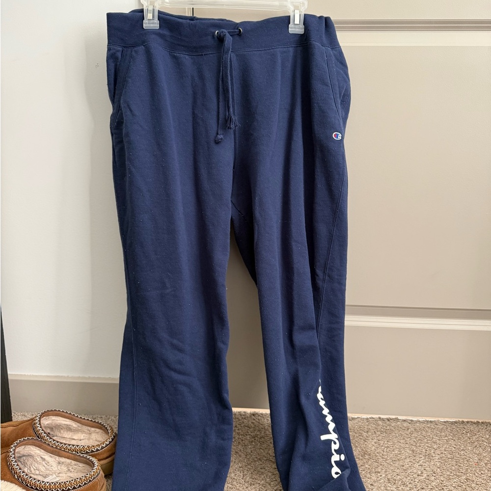 Champion Authentic Navy Sweatpants